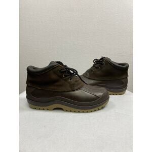 Mens Aspen Sport Brown Suede & Leather Duck Boots Size 7